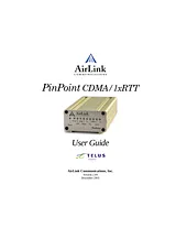 AirLink pinpoint modem Manuale Utente