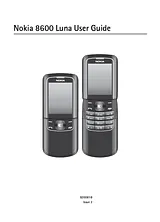 Nokia 8600 8600ZWA Справочник Пользователя