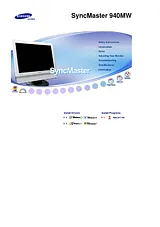 Samsung 940MW User Manual