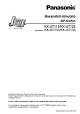 Panasonic KX-UT113 Mode D’Emploi
