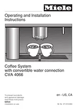 Miele CVA 4066 User Manual