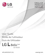 LG LGD335 オーナーマニュアル