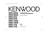Kenwood KRC-27G Manual Do Utilizador