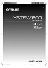 Yamaha YST-SW1500 Справочник Пользователя