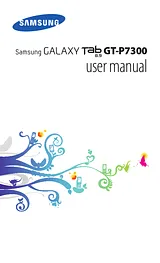 Samsung GT-P7300 Manual Do Utilizador