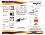 Energizer KCC2BODBP Data Sheet