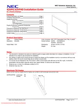 NEC 42VP4 User Manual