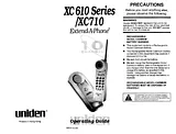 Uniden xc710 series Benutzerhandbuch