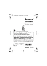 Panasonic KX-TGA740 Guida Al Funzionamento