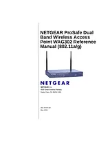 Netgear WAG302v1- ProSAFE Dual Band Wireless Access Point Verweishandbuch