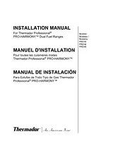 Thermador PRD304GHU Installation Instruction