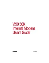 Toshiba V.90 Benutzerhandbuch