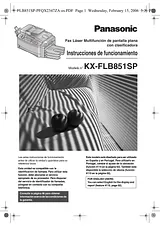 Panasonic KXFLB851SP Operating Guide