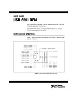 National Instruments USB-6501 OEM Справочник Пользователя