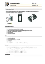 Lappkabel 52220003 SKINTOP CUBE Plug-in Seal Module CUBE MODULE Set Of 5 (L x W) 20 mm x 20 mm Black Content 5 pc(s) 52220003 Ficha De Dados