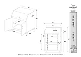 Dataflex PRX Acoustic Printer Cabinet 110 92.110 Листовка