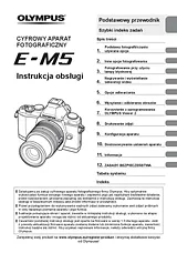 Olympus OM-D E-M5 Mark II V207042BE000 Data Sheet