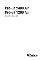 Profoto PRO-8A 1200 AIR Manual Do Utilizador