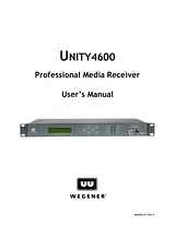 Wegener Communications UNITY 4600 Manual De Usuario