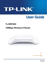 TP-LINK TL-WR720N Справочник Пользователя