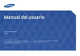 Samsung UD55D Benutzerhandbuch