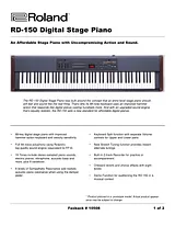 Roland RD-150 Leaflet
