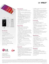 LG LGLS740 Spezifikationenblatt