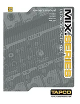 Tapco Mix.50 Manual De Usuario