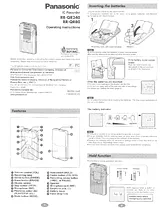Panasonic RRQR80 Manual Do Utilizador