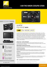 Nikon S7000 VNA801E1 Hoja De Datos