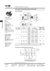 TE Connectivity D-SUB pin strip Number of pins: 9 Solder bucket AMPLIMITE HD-20 1 pc(s) 1571650-4 Техническая Спецификация