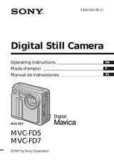 Sony Mavica MVC-FD7 Guia Do Utilizador