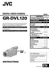 JVC GR-DVL120 Manual Do Utilizador