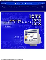 Philips 107S Справочник Пользователя