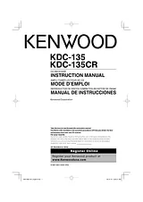Kenwood KDC-135 Manual Do Utilizador