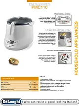 DeLonghi PMC110 PMC 110 PASTA プリント