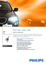 Philips Xenon car headlight bulb 42306VIC1 42306VIC1 Dépliant