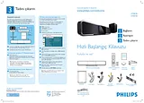 Philips HTS8140/12 快速安装指南