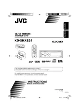 JVC KD-SHX851 User Manual
