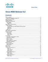 Cisco Cisco WAE Applications Notas de publicación