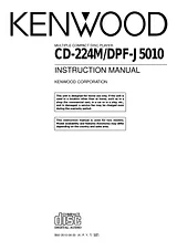Kenwood DPF-J5010 Manual Do Utilizador