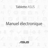 ASUS Transformer Pad TF303K Android 25.7 cm (10.1 ") 16 GB WiFi White 1.5 GHz Quad Core TF303K-1B022A Manuel D’Utilisation