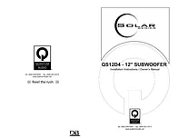 Quantum Audio qs12d4 User Manual