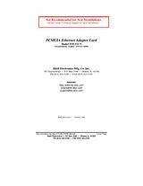 B&B Electronics ETCIACT Manual De Usuario