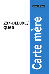 ASUS Z87-DELUXE/QUAD Manuel D’Utilisation