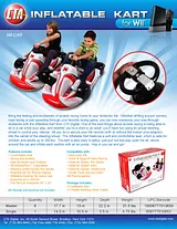 CTA Digital Inflatable Racing Kart for Wii WI-CAR Dépliant