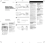 Sony srs-z500 Manual Do Utilizador