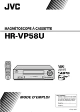 JVC HR-VP58U Manuel D’Utilisation