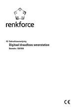 Renkforce Digitale Funk-Wetterstation sw Wireless Weather Station E0303H2TPR Scheda Tecnica