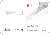LG LG C550 Benutzerhandbuch